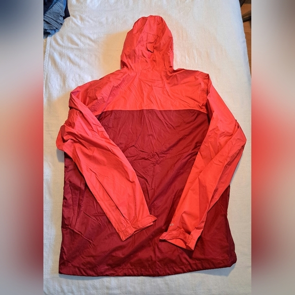 Under Armour men's size 2XL 2 Tone Storm 3 jacket, orange & maroon, VGUC - Picture 6 of 12